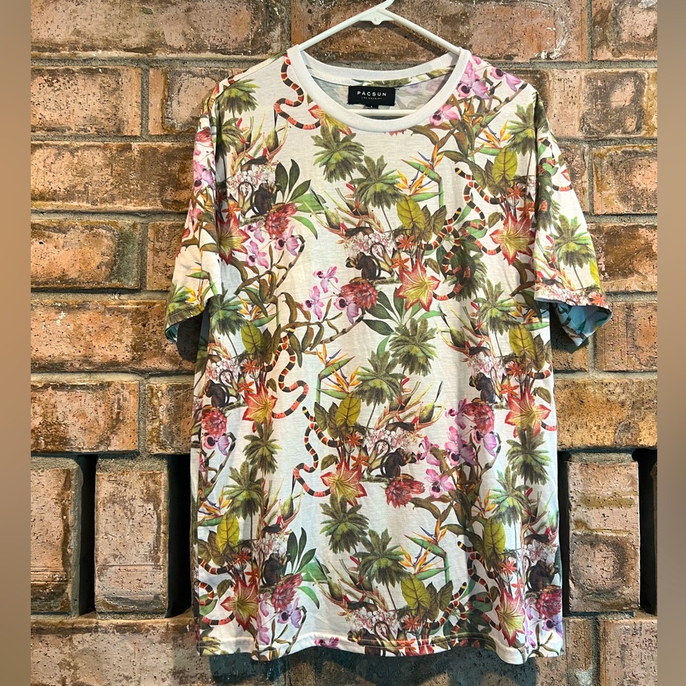 PacSun Tropical Print Shirt